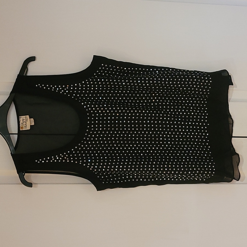 Pretty Rebellious Sparkly Sequin Blouse